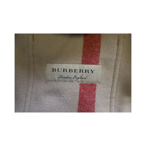 Pre Loved Burberry Burwood Duffle Coat in Camel Wool - Picture 4 of 5